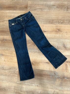 Anton Denim Dark Wash Bootcut Jeans